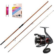 Okuma Ceymar 8000 - Okuma Trio Rex 420CM Surf Olta Seti