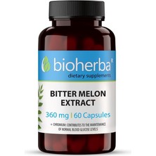 Bioherba Bitter Melon Extract+Chromıum Pıcolınate 360 Mg 60 Caps