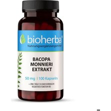 Bioherba Bacopa Monnieri+Zinc(Çinko) Extract 50 Mg 100 Caps