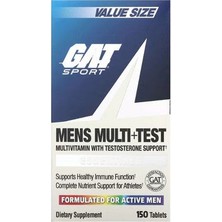 Gat Sport Gat Sport Mens Multivitamin Tribulus Booster + Test 150 Tablet
