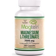 Double Wood Magnesium(Magnezyum) L-Threonate (Magtein) 100 Caps