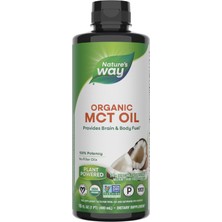 Nature’s Way Nature's Way Organic Mct Oil Brain And Body Fuel From Coconuts C8 Caprylic Acid Keto