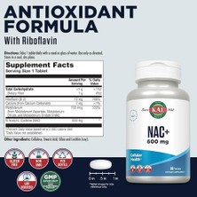 Kal, Nac+ N-Acetyl-L-Cysteine 600 Mg, 60 Tablets