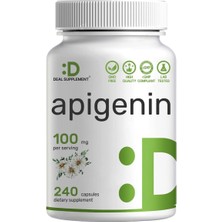 Deal Supplement Apigenin, 100MG Per Serving, 240 Capsules