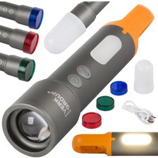 MiraLive El Feneri X723 CB-X723 Taktik Feneri Askeri Meşale (4887)