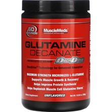Musclemeds, Mikronize Glutamine Gh Recovery Decanate, Unflavored 300 gr - 60 Servis