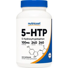 Nutricost 5-Htp 100MG, 240 Vegetarian Capsules (5-Hydroxytryptophan) - Non-Gmo & Gluten Free