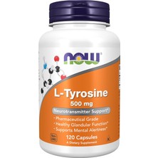 Now Foods L-Tyrosine 500 Mg - 120 Caps