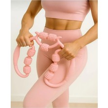 MiraLive 9 Tekerlekli Boyun Bacak Ayak Bel Masaj Aleti Çok Fonksiyonlu Manuel (4887)