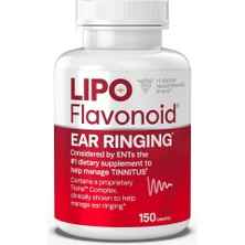 Lipo Flavonoid Ear Ringing Pantothenic Acid + Niacin+Inositol 150 Caps (Kulak Çınlaması)