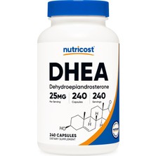 Nutricost Dhea 25MG, 240 Caps - Gluten Free, Soy Free, Non-Gmo