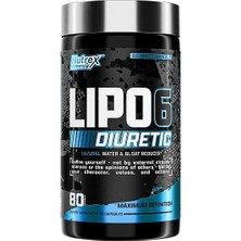 Nutrex Lıpo-6 Diuretic 80 Kapsül (Su Atıcı)