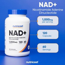 Nutricost Nad+ Nicotinamide 1000 Mg 120 Caps