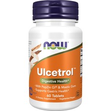 Now Foods Ulcetrol Digestive Health With Pepzin & Mastic Gum  60 Tablet