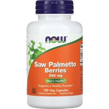 Now Foods Now Saw Palmetto Prostate 550MG 100 Vcaps