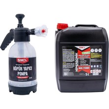 Temizleyici 5 kg ve 2 Litre Köpük Yapıcı Kimyasal Dayanımlı Basınçlı Pompa