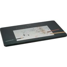 Pitt Monochrome Çizim Seti, 33 Parça, Siyah Tonlar, Profesyonel Kalite, Yağ Içermeyen Kalemler, Yüksek Pigmentli