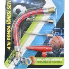 Bisiklet Top Iğnesi Seti Çok Amaçlı Top Bisiklet Hava Pompası Iğnesi Seti Her Iş Için Kullanılabilir