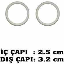 Plastik Başlama Halkası No:3 (3.2cm) (20 Adet)