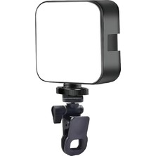 Şarj Edilebilir Selfie Işığı, Telefon Dizüstü Bilgisayar Tablet Için Klipsli Dolgu Işığı Video Konferans Için Taşınabilir Işık Canlı Akış Yakınlaştırma