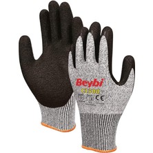 GKMPWXYZ_3D58A3 CL300 Lateks Kaplı Kesilmeye Dirençli Eldiven Çift No 9