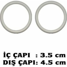 Plastik Başlama Halkası No:4 (4.5cm) (20 Adet)