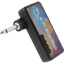 Elektro Gitar Fişi Mini Kulaklık Amfi Amplifikatör Pleksi Ses Kompakt Taşınabilir