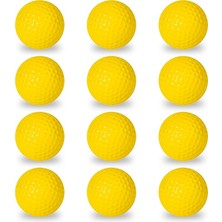 Sports Golf Topları – Resmi Boyut – Iç Veya Dış Mekan Golf Antrenmanı – Golf Egzersizleri Için Kısıtlı Top Dövüşü – 12'li Paket – Arka Bahçe Eğitimi