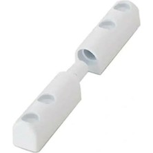 10 Adet Pvc Sineklik Menteşesi Plastik 85 mm