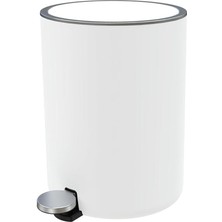 Lenox 5 Lt Pedallı Çöp Kovası Beyaz