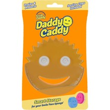 Daddy Caddy Sünger Tutucu - Mutfak Lavabosu Düzenleyici, Scrub Daddy/mommy Temizleme Süngeri ve Mutfak Süngeri Için - Lavabo, Banyo, Hizmet Odası Için Hızlı Kuruyan Tutucu