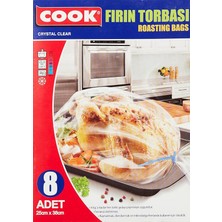 Fırın Torbası Standart Boy 25 x 38 cm (8 Adet/kutu Içi)