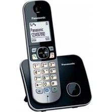 KX-TG6811 Dect Telsiz Telefon Siyah Handsfree