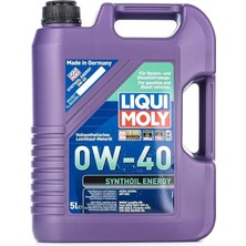 Moly Sentetik Yağ Energy 0W-40 5 L Otomotiv Bakım Ürünü