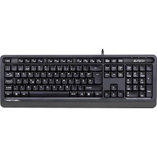 A4 Tech FK10 F USB Türkçe Fn-Multimedya Siyah/gri Klavye