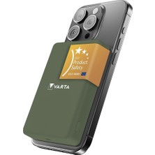 Power Bank 5.000MAH, Powerbank Magnetico, Mag Pro Power On Demand, Caricabatterie Portatile Con USB C, Compatibile Con Magsafe E Qi Standard (Per Compatibilità Con iPhone E Android), Verde