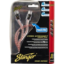 SI423 2-Kanal,yönlü Bükümlü Ofc Krom Uç Konnektör, Rca