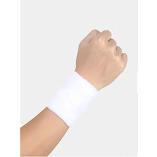 Havlu El Bilekliği - Futbol, Basketbol, Tenis ve Diğer Spor Branşları Için Ter Emici Sporcu Bilekliği