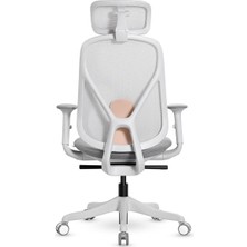 XD-1004-FILELI Başlıklı Çalışma Koltuğu Gri