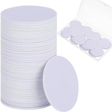 80 Adet Nfc Etiketlerintag 215 Nfc Etiket Çip Yuvarlak Nfc Etiketi Yeniden Yazılabilir Nfc Kart Yapışkan Nfc Etkin Telefonu Cihazı Dayanıklı