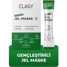 Aloe Vera Jel Maske – Organik Aloe Jel ile Yüz ve Cilt Bakımı – Güneş Yanığına Karşı Ferahlatıcı Maske – Seyahat Boyu Nemlendirici, 10 Ml.