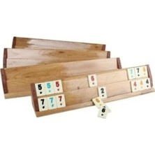 Kervan Ağaç Okey Takımı Büyük Boy