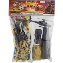 Kette Plastik Poşetli Minik Askerler Oyuncak Seti