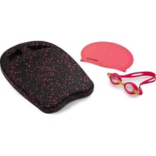 Yüzme Seti Çocuk (Yüzme Tahtası+Havuz Bonesi+Yüzücü Gözlüğü)