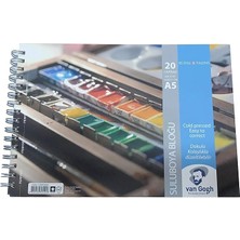 Gogh Suluboya Bloğu 300 gr A5 20 Yaprak Spiralli