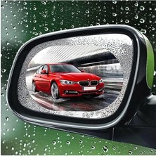 Concept Oto Dış Ayna Yağmur Kaydırıcı Film Araba Yan Dikiz Aynası Filmi Buğu Önleyici Su Tutmaz Film 2 Adet