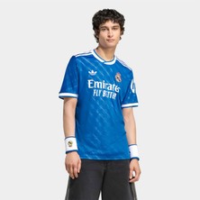 adidas Real Madrid 25-26 Erkek Mavi Alternatif Futbol Forması.-