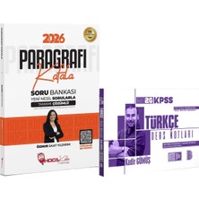 Benim Hocam Yayınları 2026 Kpss Tyt Ales Dgs Paragrafı Kafala Soru Bankası Çözümlü Öznur Saat Yıldırım - 2026 Kpss Türkçe Ders Notları