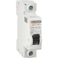 Pearl Shop Otomatik Sigorta 1 Kutup 6ka C Tipi 16A