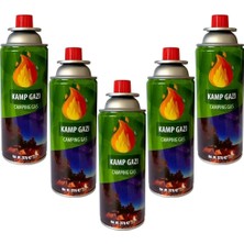 Pearl Shop 5 Li Kamp Ocağı Tüpü Pürmüz Gaz Kartuş Seti Beşli Pürmüz Gazı 5 Adet Kamp Gazı Kartuş Seti